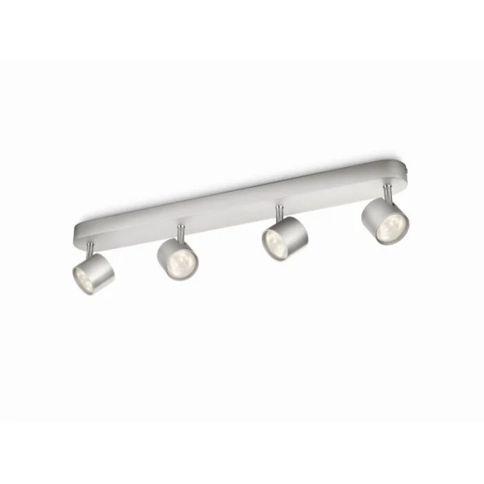 Philips STAR Foco para techo LED, 4 luces