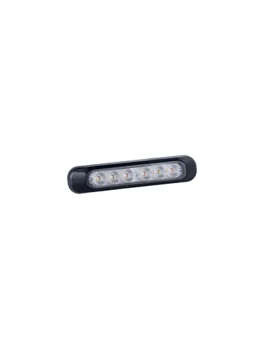 Piloto LED Intermitente FT-337 LED, luz de indicación con cable 1metro, 12/30V 132mm Homologación 1 2a