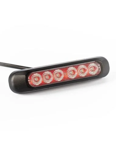 Piloto LED mini trasero Antiniebla Universal 12V 24V FT-332 LED R10 F1 2,5W