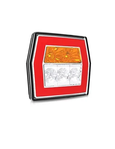 Piloto Trasero LED 3 para remolques Funciones FT-121 12-24V