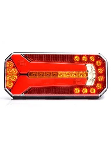 Piloto Trasero LED con intermitente progresivo 7 Funciones 12/24V