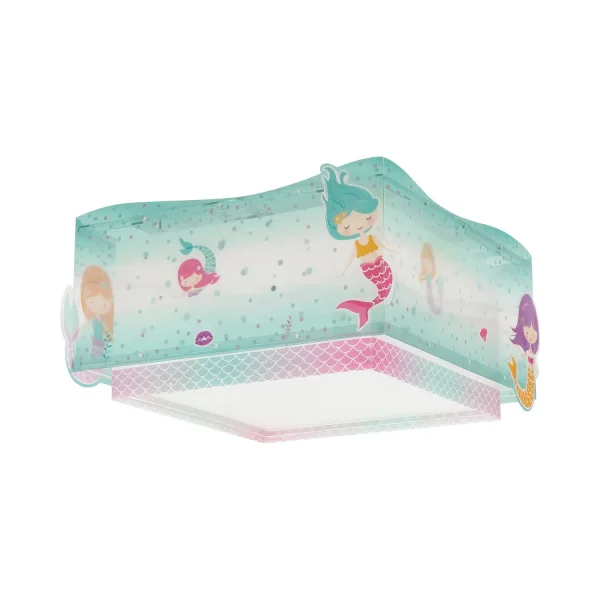 PLAFÓN DE TECHO INFANTIL 2 LUCES SIRENAS