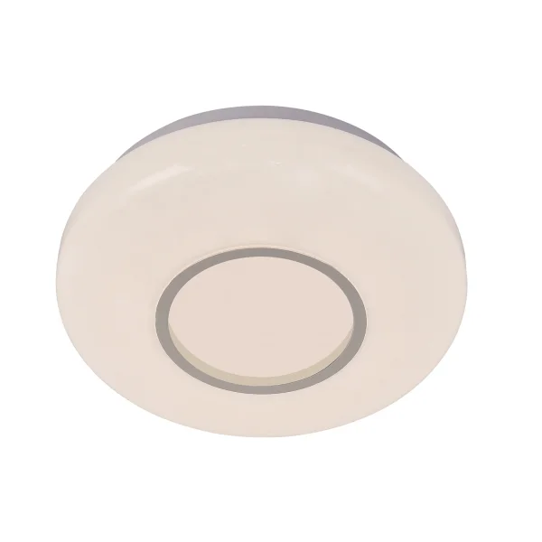 PLAFÓN DE TECHO LED JACOBO 12 W 4000K CROMO BLANCO MATE