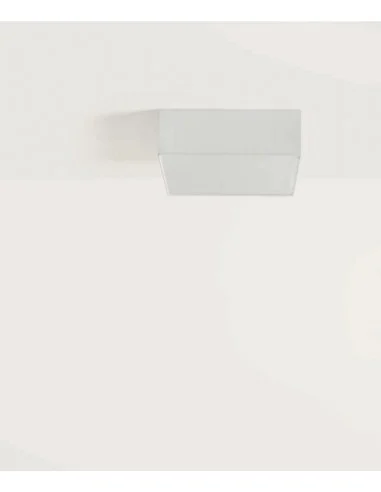 Plafón de techo Tamb Square - Aromas - Plafón pequeño cuadrado (35 cm), color blanco