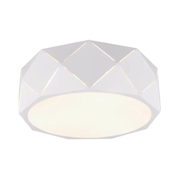 PLAFÓN DE TECHO NICASIA METAL BLANCO