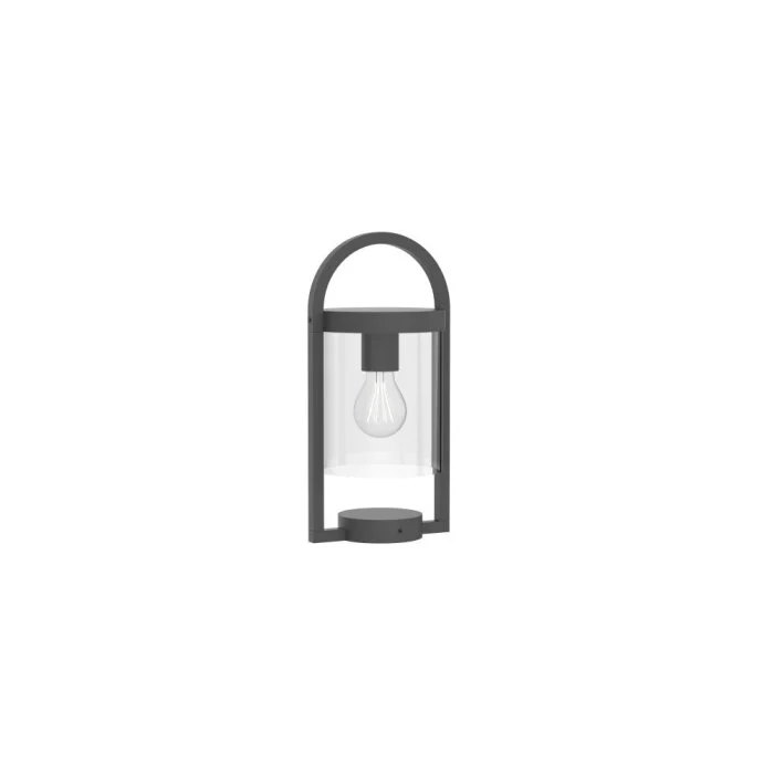 Poste de Jardín Mantra MAYA Gris, 1 luz