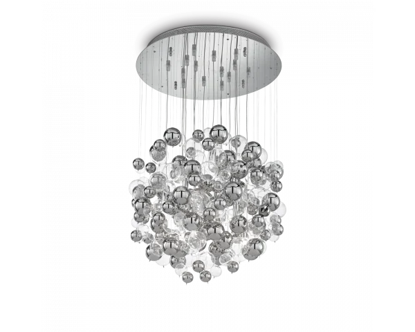Lámpara colgante BOLLICINE SP14 - Ideal Lux - Cromo