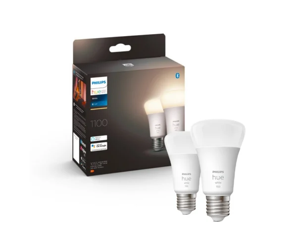 Pack bombillas inteligentes 9,5W E27 White - Philips Hue