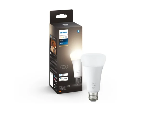 Bombilla inteligente A67 E27 White - Philips Hue