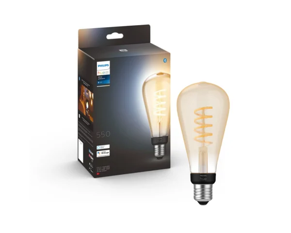 Bombilla inteligente ST72 E27 White Ambiance - Philips Hue