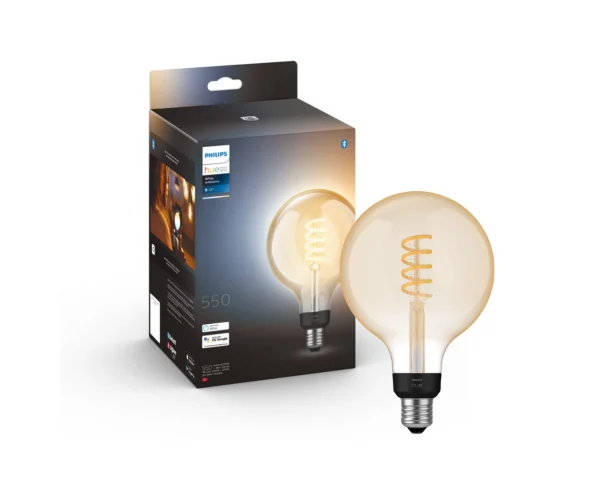 Bombilla inteligente G125 E27 White Ambiance - Philips Hue