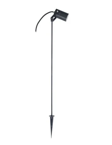 Proyector de exterior Hit - FORLIGHT - Lámpara con estaca negra, IP65