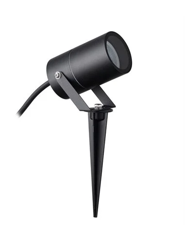 Proyector de exterior Quebec – Mantra – Lámpara estaca negra, GU10