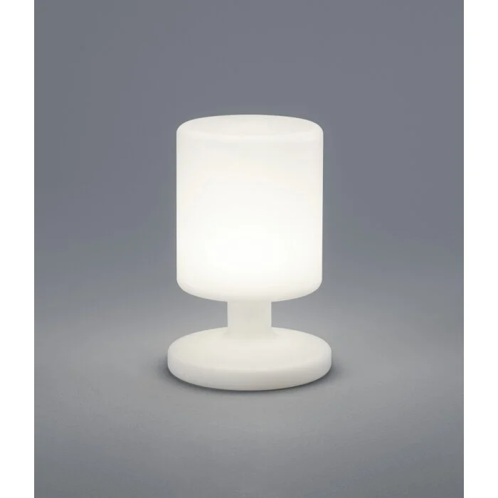 Reality BARBADOS Lámpara de Mesa LED Blanca, 1 luz
