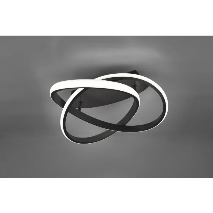 Reality Course Lámpara de Techo LED Negro, 1 luz