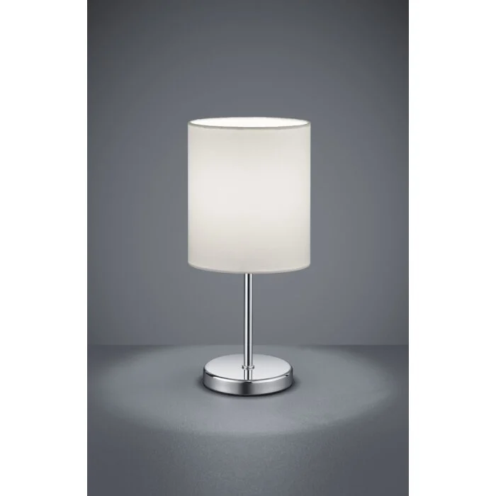 Reality JERRY Lámpara de Mesa Cromo, 1 luz