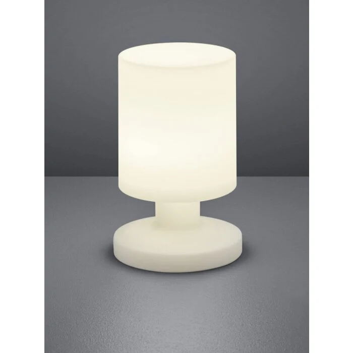 Reality LORA Lámpara de mesa LED Blanca, 1 luz