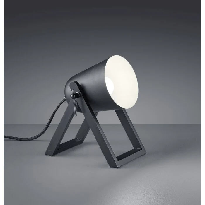 Reality MARC Lámpara de Mesa Negro, 1 luz