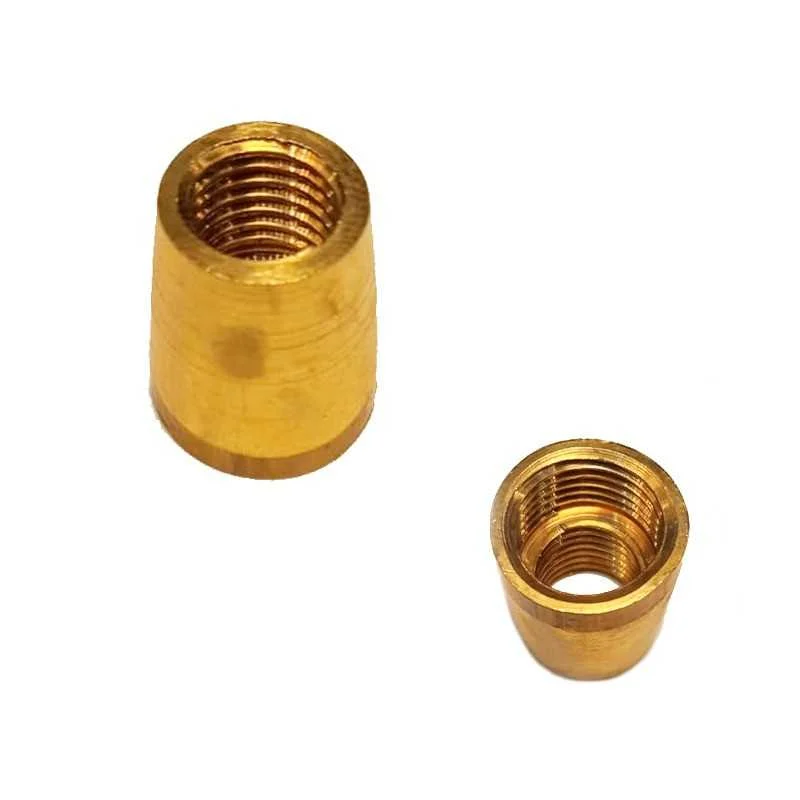 Reductor-ampliador cónico de M10/100 a M8/100