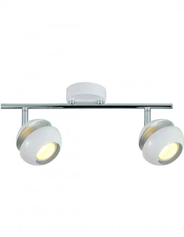 Regleta Beethoven Blanca 2 Luces