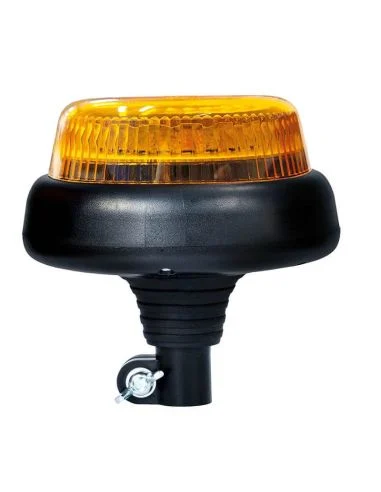 Rotativo LED potente con luz Giratoria FT-101 RO LED PI TA1 12V 24V Sujección DIN