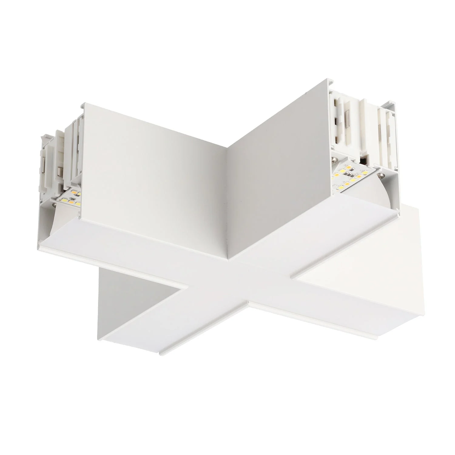 Conector "+" para Luminaria Lineal 15W 100LM/W CCT Lifud Flicker Free