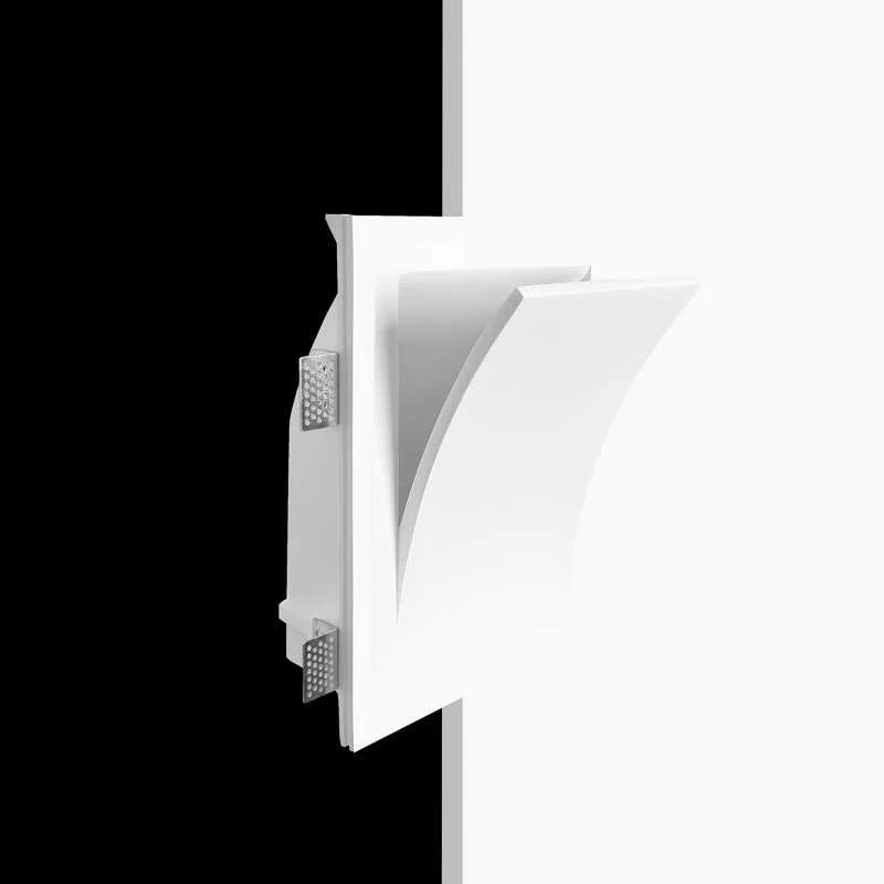 Señalizador de yeso 185mm x 155mm x 95mm profundidad