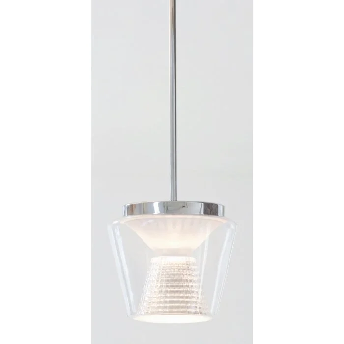 Serien Lighting ANNEX Lámpara Colgante LED Cromo, Transparente, claro, 1 luz