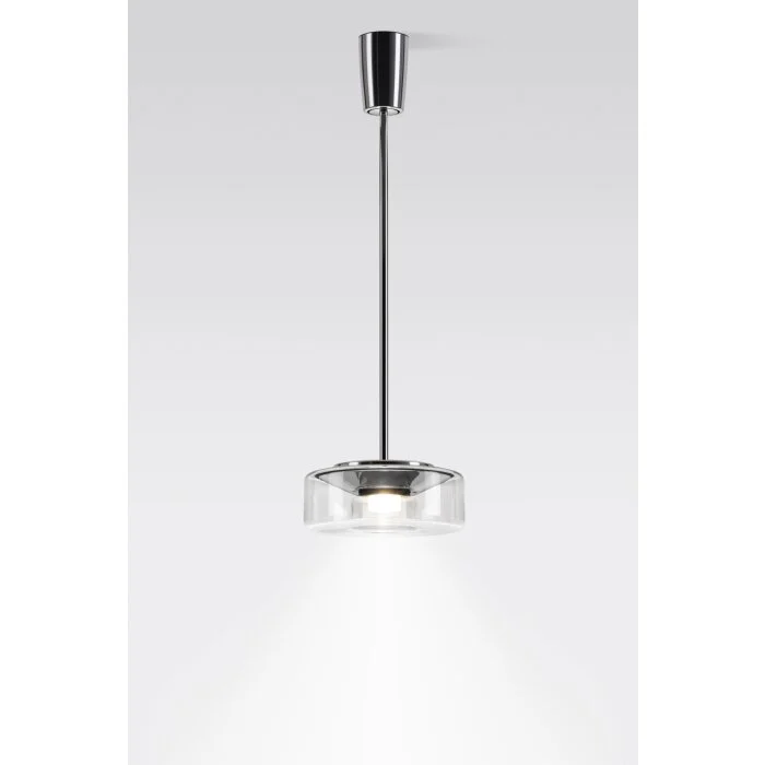 Serien Lighting CURLING Lámpara Colgante LED Aluminio, Cromo, 1 luz