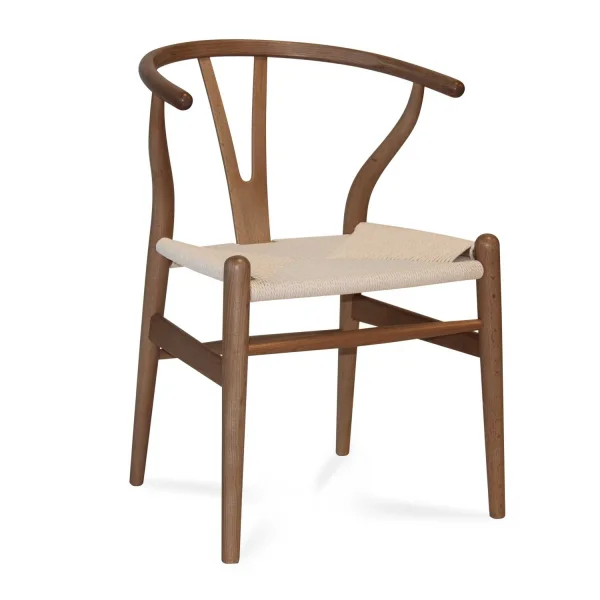 SILLA GUNTHER MADERA DE OLMO OSCURA