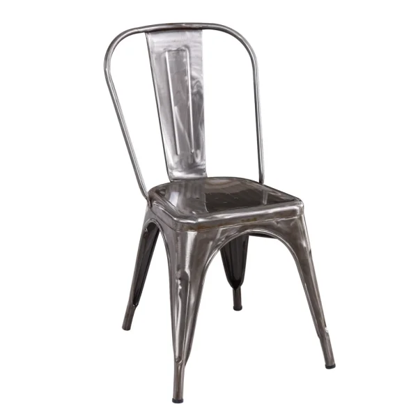 SILLA JOSEPHINE ENVEJECIDA METÁLICA