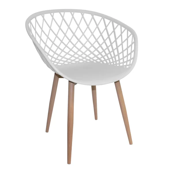 SILLA PICKELS BLANCO