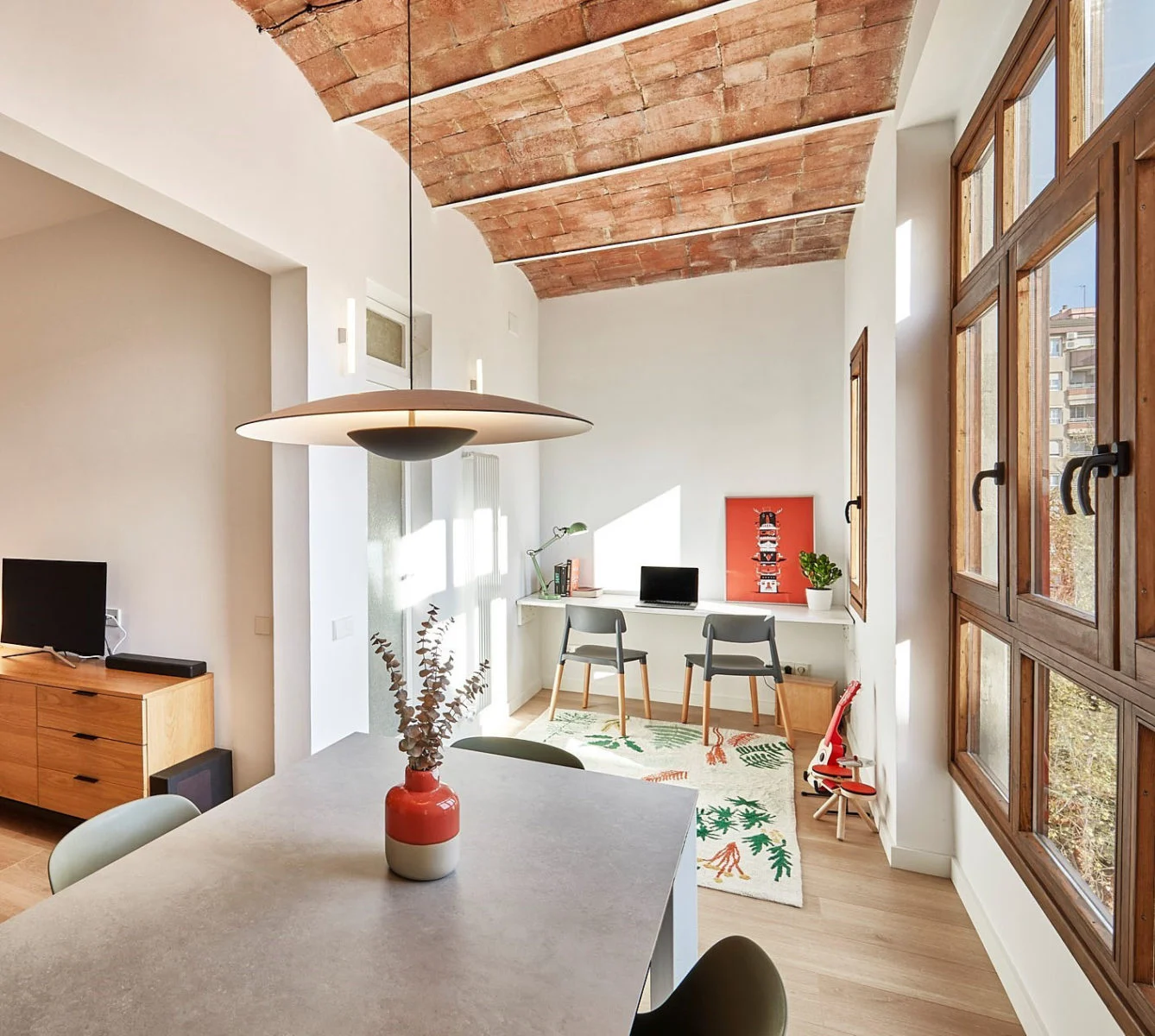 Lámpara colgante GINGER 60 Oak Dimmable | Marset