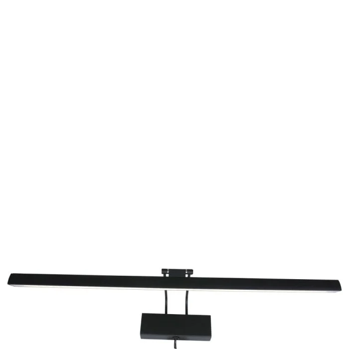 Steinhauer Litho Aplique LED Negro, 1 luz