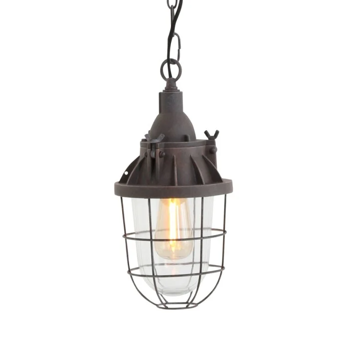 Steinhauer Mexlite Lámpara Colgante Marrón, 1 luz
