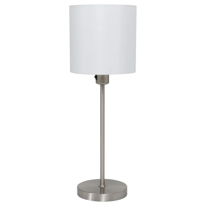 Steinhauer Noor Lámpara de mesa Acero inoxidable, 1 luz
