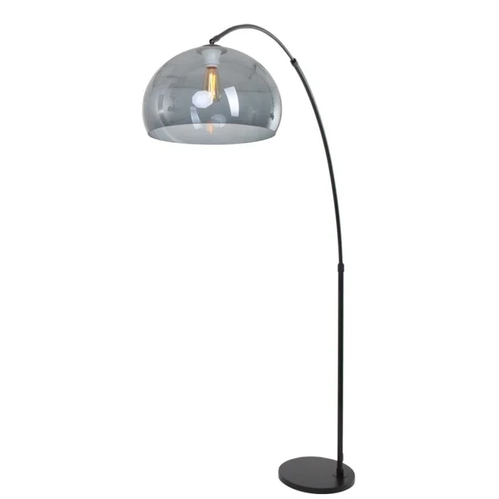 Steinhauer Stresa Lámpara de Pie Negro, 1 luz
