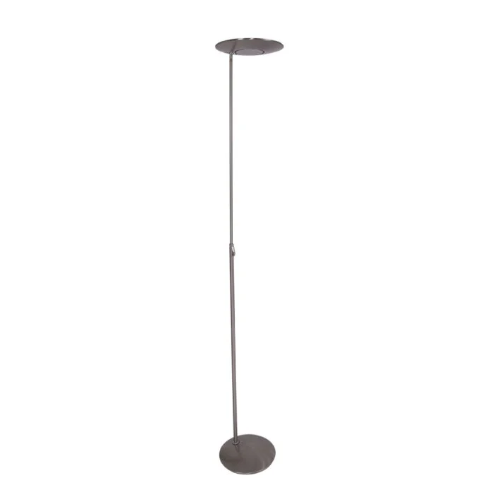 Steinhauer Zenith Lámpara de Pie LED Acero inoxidable, 1 luz