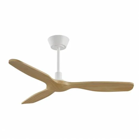 Ventilador de techo Sulion Balcony Neo 107cm blanco y madera motor DC 2248622