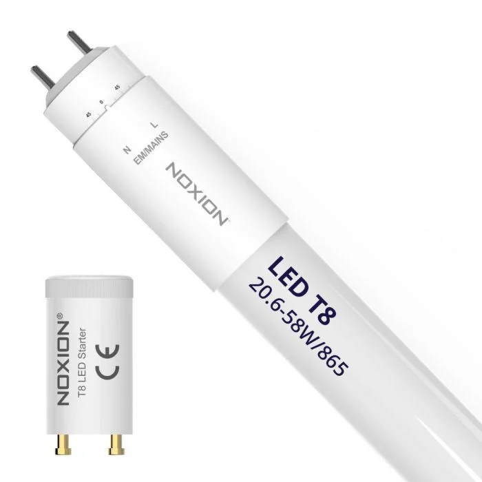 Noxion Avant LED Tubo T8 Extreme (EM Mains) High Output 20.6W 3100lm - 865 Luz de Día | 150cm - Reemplazo 58W