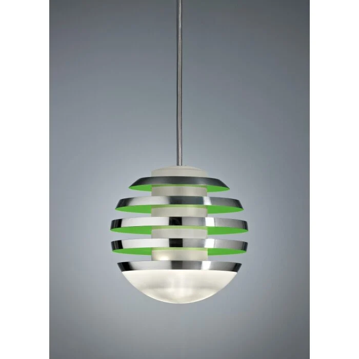 Tecnolumen Bulo Lámpara colgante LED Verde, 1 luz