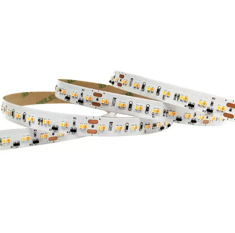 Tira de 60 LEDs 72W 4.000Lm CRI85 6000ºK SMD5050 12VDC IP20 Cálido/Frío x5M 40.000H [CA-5050-12VCWWW-IP25