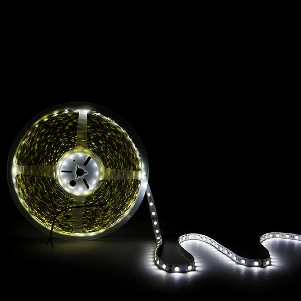 Tira de 60 LEDs/M 14.4W 20.400Lm CRI85 6000ºK SMD5050 24VDC IP20 x20M 40.000H [CA-5050-60-14,4W-20M-CW