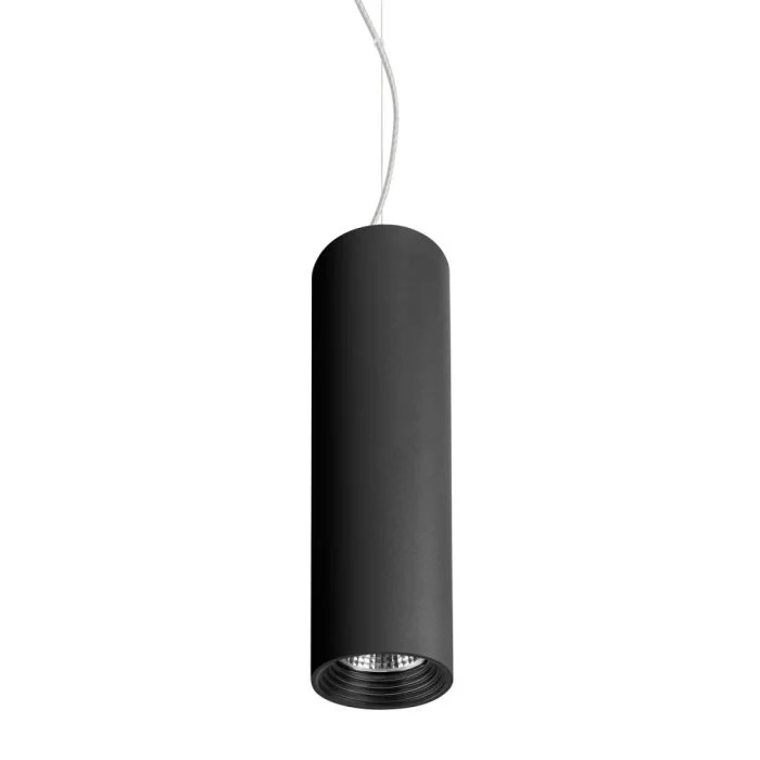 Lamparadirecta Zoom LED Pendant 12W 830 1150lm Negro | Luz Cálida