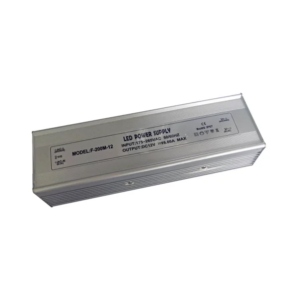 TRANSFORMADOR 24V DC HASTA 200W IP67