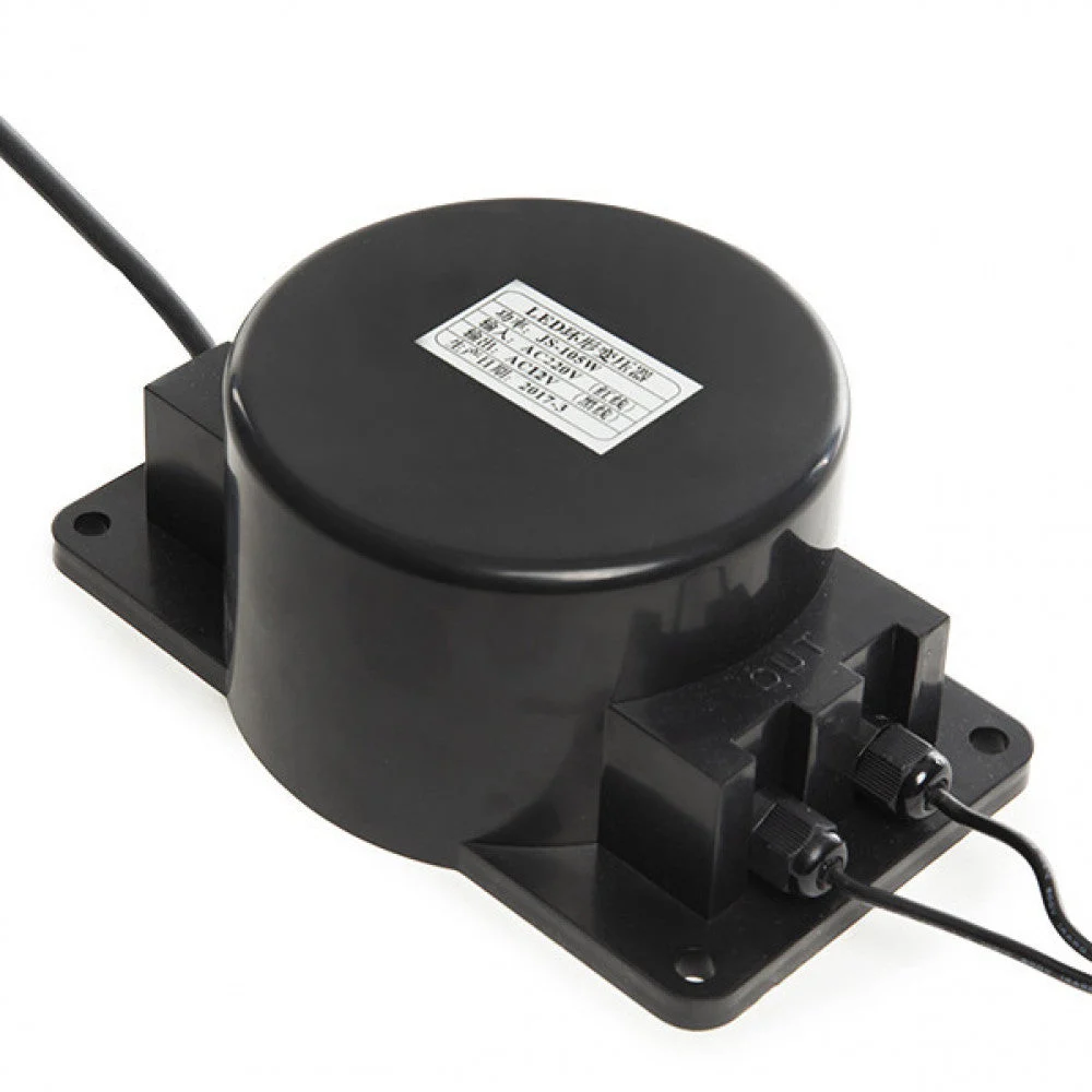 Transformador LED 100W 230VAC/12VAC Sumergible IP68