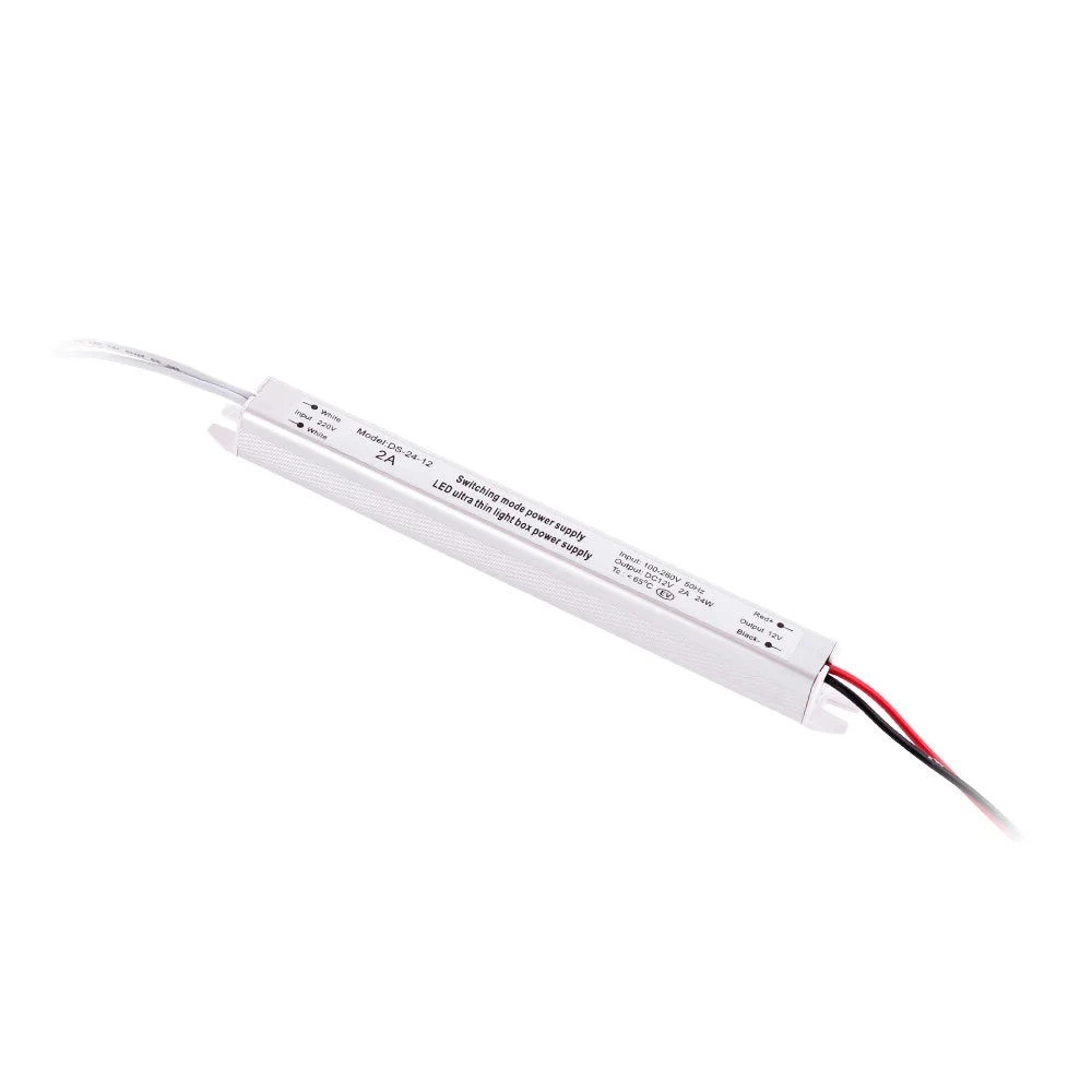 Transformador LED Ultrafina  24W 12VDC_110V-220V/AC IP20  [CP-24-12_220 IP21]