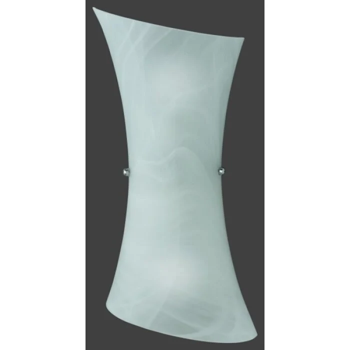 Trio 2501 Aplique Aluminio, 2 luces