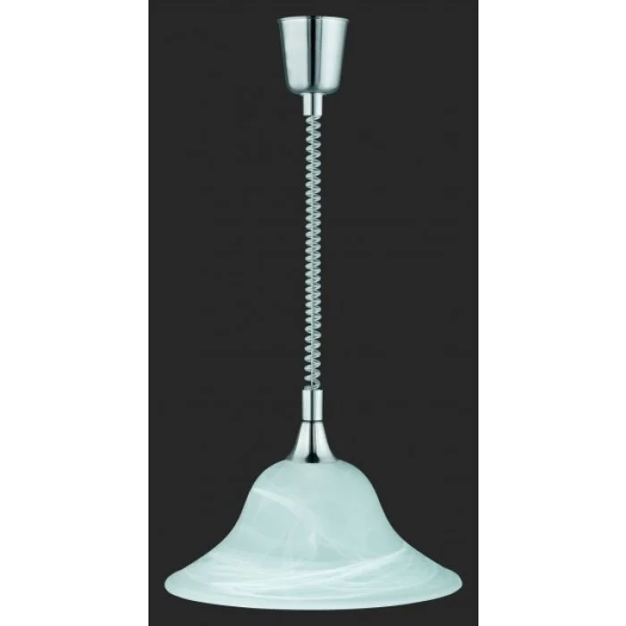 Trio 3407 Lámpara colgante Níquel-mate, 1 luz
