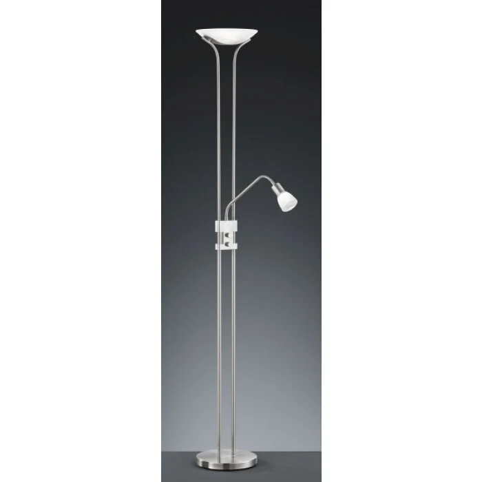 Trio 4219 Lámpara de pie LED Níquel-mate, 4 luces